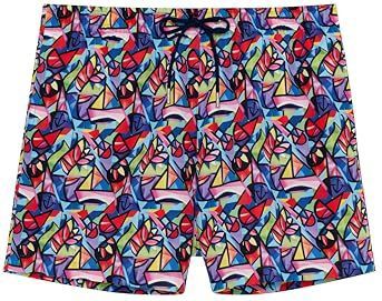 HOM - Idylle - Badeshorts - Halflang - Polyester - Met Tunnelzug