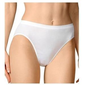 CALIDA Light taille-mini-slip voor dames, zonder storende zijnaden, wit, 48-50