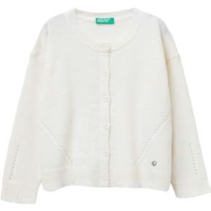 United Colors of Benetton Koreaans shirt M/L, Wit, 18 Maanden