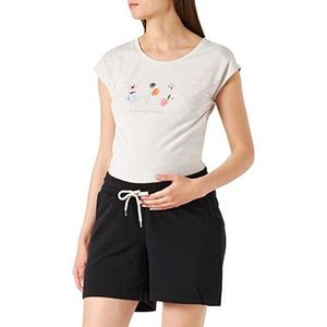 Supermom Dames Under The Belly Sweat Shorts, Black - P090, 34