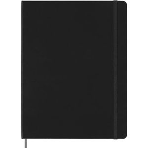 Moleskine Smart Notebook, Slim Schrijfsysteem, Digitaal Notitieboek Met Harde Kaft, Gelinieerde Pagina'S En Elastische Sluiting, Formaat Extra Groot 19 X 25 Cm, Kleur Zwart