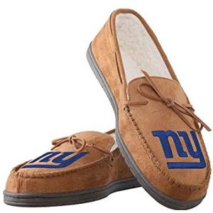 Dallas Cowboys NFL Mens Team Logo Moccasin Slippers - S