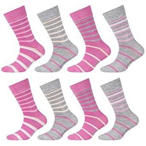 Camano Unisex kinderen online kinderen ca-Soft BCI Cotton 8 Pack sokken, Phlox pink, 39/42, roze