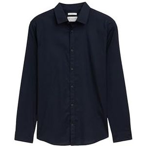 TOM TAILOR heren overhemd, 10668 - Sky Captain Blue, XL