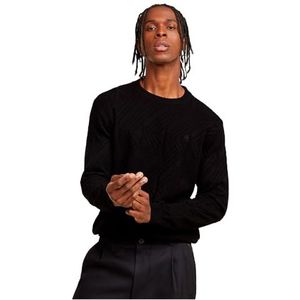 G-Star RAW - Zigzag Structure r Knit - Sweater - Zwart