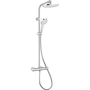 Hansgrohe Showerpipe 26758400 myselect S 240 Douchezuil met thermostatische mengkraan, chroom