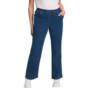 Ulla Popken - Mary - Jeans - Donkerblauw - High Waist - Regular Fit