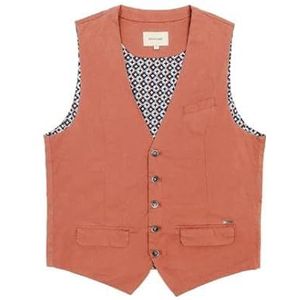 GIANNI LUPO Heren vest GL006BD-S24, Coccio, XL