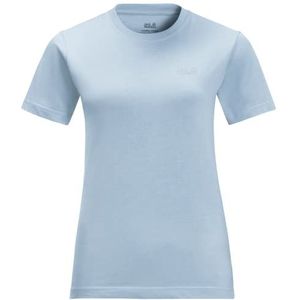 Jack Wolfskin Dames Essential T W Jas, Blauwe mist, M