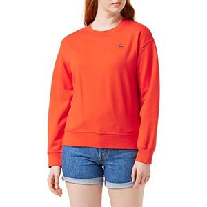 Levi's Standard Crew Sweatshirt Vrouwen, Enamel Orange, XXS
