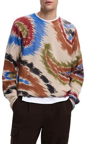 Desigual - Paisley - Trui - Ronde Hals