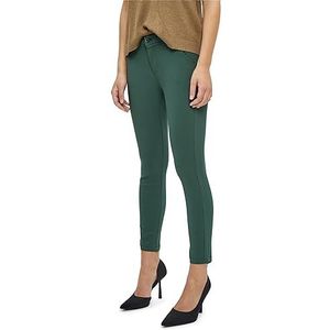 Minus Dames Carma Mid getailleerde 7/8 broek, Jungle Green, 10, Jungle Green, 36
