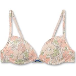 Sanetta Meisjesbeha Soft Cup met verstelbare bandjes, katoen, Peach Melba, 70B