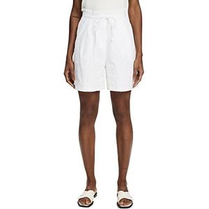 ESPRIT Shorts voor dames, 100/Wit, 58