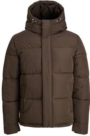 JACK & JONES - JORIN - Gewatteerde Jas - Chocoladebruin