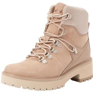 Timberland Carnaby Cool Hiker Fashion Boot voor dames, Taupe Nubuck, 38.5 EU Breed