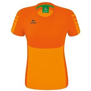 Erima dames Six Wings T- shirt (1082223), new orange/oranje, 38