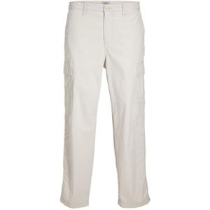 JJ REBEL - Jrebcarlos - Cargobroek - Lichtbeige - Losse Pasvorm