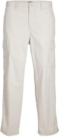 JJ REBEL - Jrebcarlos - Cargobroek - Lichtbeige - Losse Pasvorm