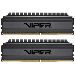 Patriot Viper Blackout Series DDR4 16GB (2 x 8GB) 4400MHz Performance Memory Kit - PVB416G440C8K