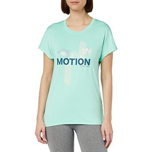 ENERGETICS Gundren II T-shirt voor dames, mint/blauw petrol, 36
