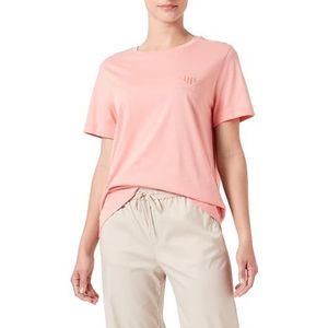 REG Tonal Shield SS T-shirt, Peachy Pink, XXL