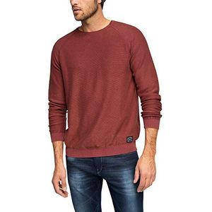 edc by ESPRIT heren slim fit pullover in vintage - look