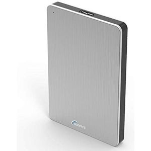 Sonnics - 500 GB - Draagbare Externe Harde Schijf - Zilver - USB 3.0