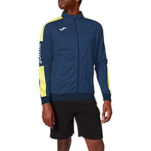 Joma Championship IV Herenjas, Marineblauw/Geel, 5XS