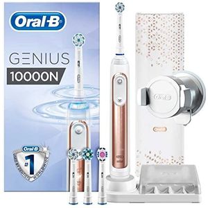 Oral-B Genius 9000 Elektrische tandenborstel, roterend/oscillerend/pulserend, roségoud