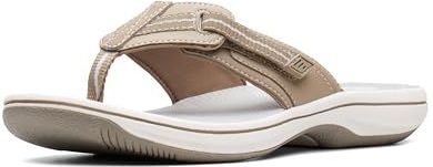 Clarks - Brinkley Jazz - Teenslippers - Zand - Synthetisch