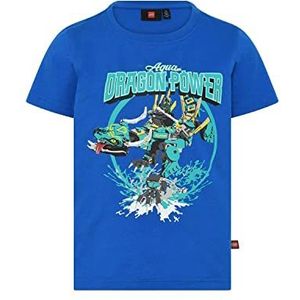 LEGO Jongen Ninjago Jungen T-Shirt Dragon Power LWTaylor 325, 577 Donkerblauw, 110