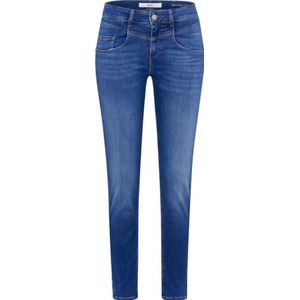 BRAX Ana Sensation Damesjeans, duurzame 5-pocket-skinny jeans met push-up-effect, Gebruikt Atlantic Blue, 27W / 30L
