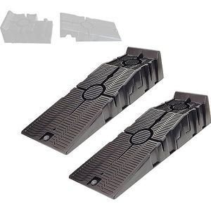 KATSU 161914 Kunststof autohellingen, lichtgewicht afneembaar, 5 ton capaciteit, 1 paar voor voertuigen, garage, autoservice