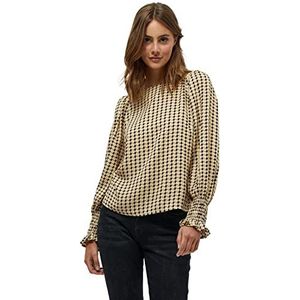 Peppercorn Lykke Puffsleeve Blouse | Beige Blouses Voor Vrouwen UK | Lente Dames Tops | Maat L