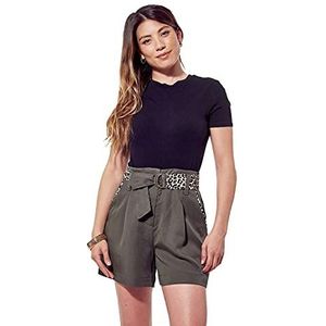 Kaporal De Trami damesbroek is geschikt voor dames en heren, Khaki groen., XS