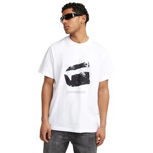 G-STAR RAW Water Burger Loose R T-shirt - Wit - Katoen