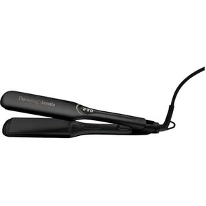 Demeliss Saint Algue stijltang Black Ceramic XL – brede platen keratine – 14 temperaturen – digitaal display – 360 graden draaibare kabel – professioneel gladmaken – geschikt voor alle haren