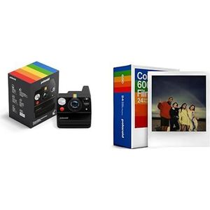 Polaroid - Now+ Gen3 - Instant camera + Triple kleurenpakket (24 foto's) - Zwart
