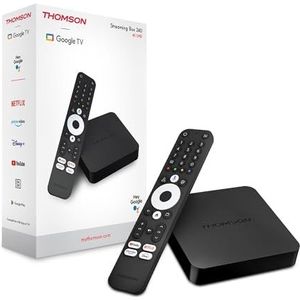 THOMSON - Google TV Streaming Box - 4K UHD - Wi-Fi - Bluetooth 5.0