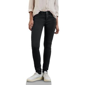 STREET ONE Jeans in casual fit, Clean Black Wash, 25W / 32L