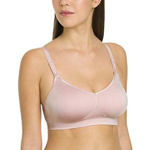 Anita Zwangerschapsbeha voor dames zonder beugel en naadvrije bustier, Roze (Rozenwater Roze 541), M