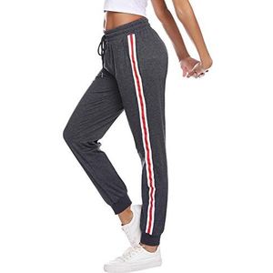 Sykooria dames joggingbroek lange yogabroek vrijetijdsbroek hardloopbroek katoen high waist trainingsbroek voor vrouwen