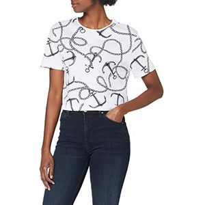 Lee Cooper Dames Printed Cropped Tee T-shirt