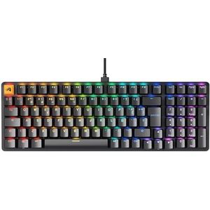 Glorious Gaming GMMK 2 Full Size (96%) - Mechanisch gamingtoetsenbord, aluminium frame, aanpasbaar, Doubleshot-doppen, Fox-schakelaars, RGB per toets, volledige NKRO, Spaanse QWERTY-indeling - Zwart