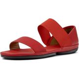 Camper - Right 21735 - Sandalen - Rood - Bovenmateriaal: Rundleer en Stof