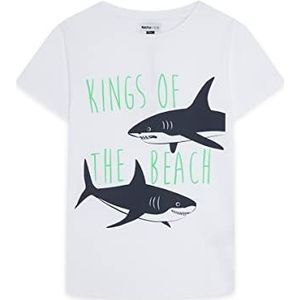Tuc Tuc Boys-Oceans Friends T-shirt, wit, regular voor kinderen