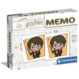 Clementoni - 18126 – Harry Potter memo – educatief spel 4 jaar, kaartspel voor kinderen, paarspellen, geheugenspellen – gemaakt in Italië