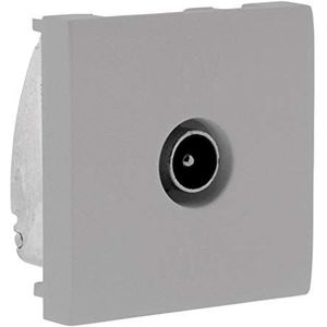 Zenitech - Set van 3 aftakdozen IP55 Ø80x40mm - Grijs