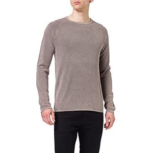 KEY LARGO MST Thomas Pullover voor heren, grijs (1103), S